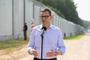 Zakończenie budowy fizycznej części zapory na granicy polsko-białoruskiej – wydarzenie z udziałem kierownictwa MSWiA
