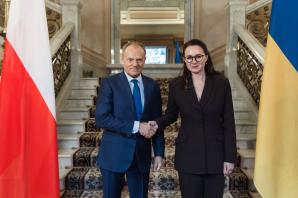 [VIDEO] Premier Donald Tusk i Prezydent Wołodymyr Zełenski podpisali list intencyjny w sprawie wspólnej produkcji uzbrojenia i amunicji