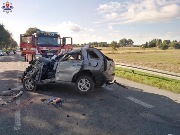 Tragiczny wypadek na DK-19